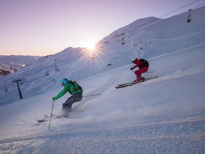 Skiing © Johannes Sautner (Zillertal Arena)