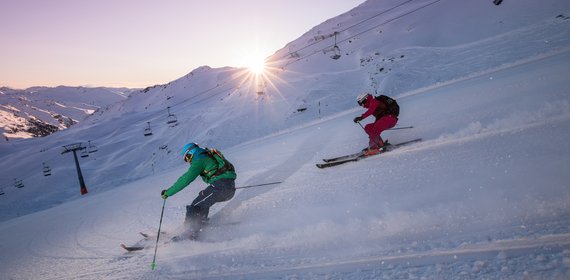 Skifahren ©Johannes Sautner (Zillertal Arena)